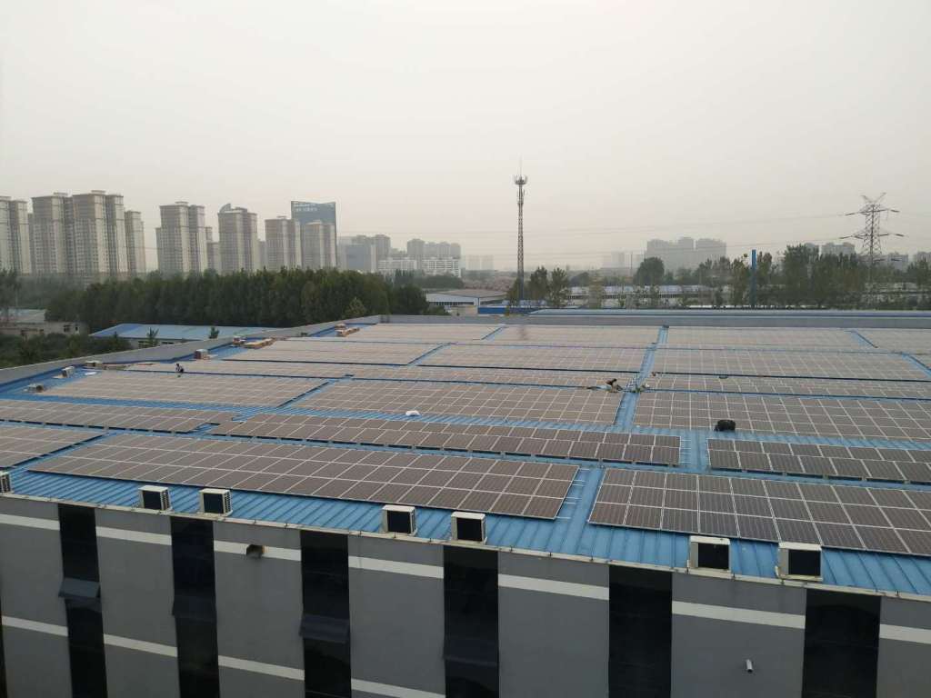 濟寧正大藥業1MW光伏發電項目